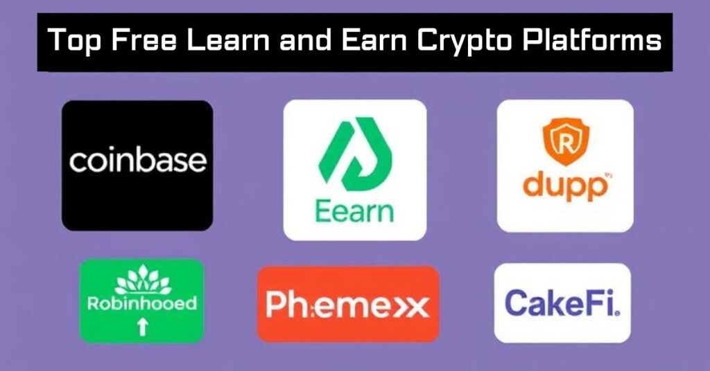 Top Free Learn and Earn Crypto Platforms
